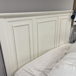 Coaster White Queen Bed Frame