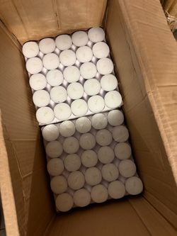 Bulk White Tealight Candles