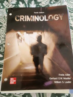 Criminology 10th edition Looseleaf USED