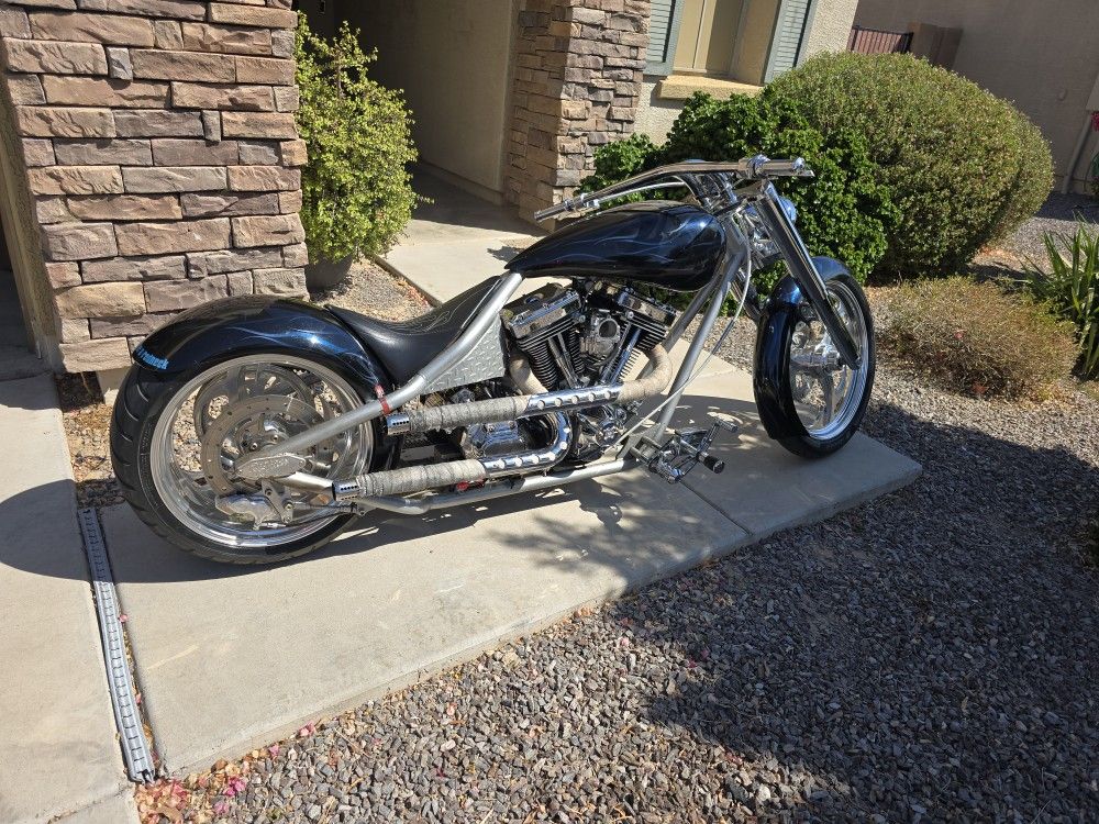 2005 Custom chopper on redneck frame Custom Chopper