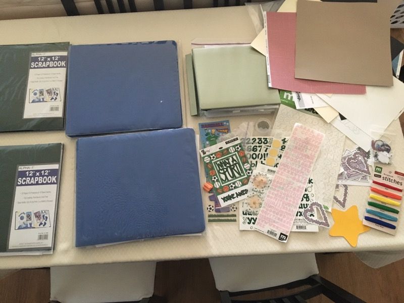 Scrap book supplies