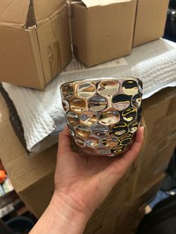 4.5” Silver pots -read description