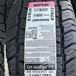 Brand New Tires 
