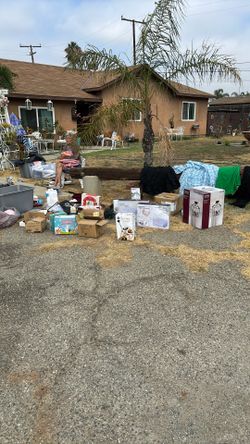 Yard Sale 11881 Zantar Lane Moreno Valley