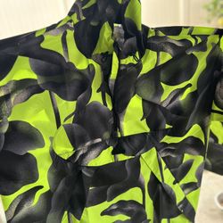 Neon Green Adidas Windbreaker Jacket (new)