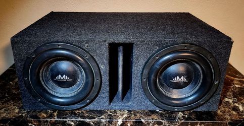 2 - 10 inch subs with box