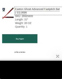2026 ghost advanced bat