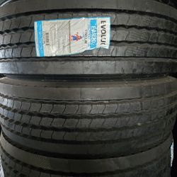 (4)245/70r19.5 Evolux 16-ply H Rated 245 70 19.5 Inch F550 F-550 