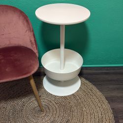 White Side Table