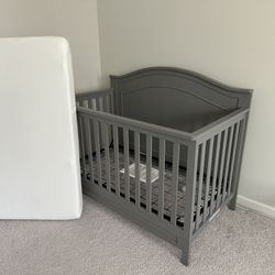 Baby Crib And Mattress