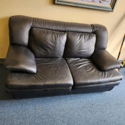 100% Real Leather Sofa