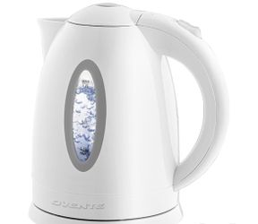 OVENTE Electric Kettle, 1.7L Fast Boiling Water Heater for Coffee or Tea, BPA Free with Water Level Gauge, Auto Shut-Off, Boil-Dry Protection, Indicat