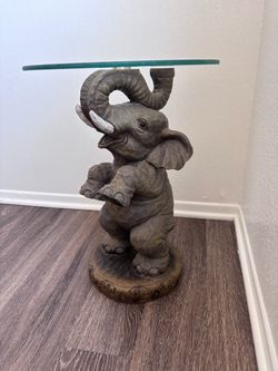Elephant Side Table / End Table