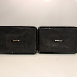 Bose 101 Music Monitor Speakers Pair • Vintage