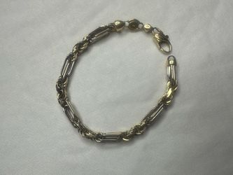 14k Milano solid bracelet