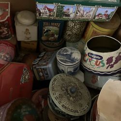 Antique Collectible Tins
