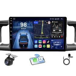 8Core 32G ROM Android 15 Car Radio for Toyota Corolla 2003-2008 Wireless Carplay Android Auto Stereo 9 Inch 1280*800P Touchscreen GPS Bluetooth 5G WiF