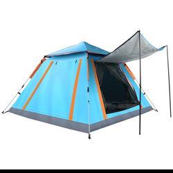 4-5 Person Instant Pop Up Tent Waterproof Auto Family Tent for Camping Picinic
