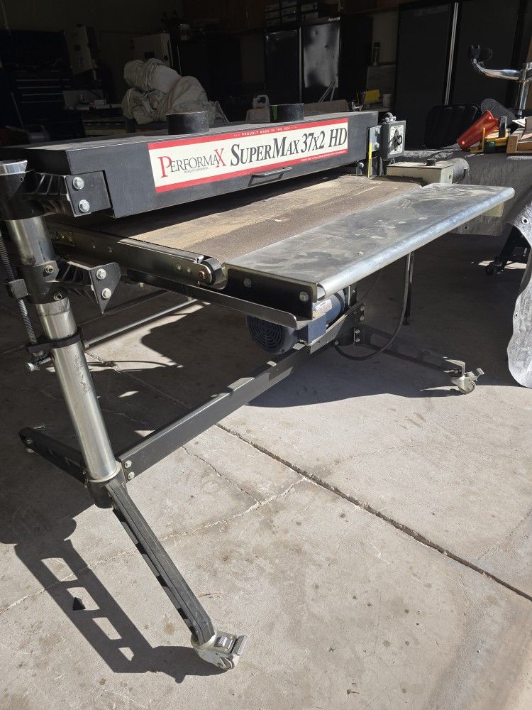 Drum Sander 37 In Double Drum