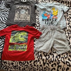 Size 7 Boys Clothes Bundle $4