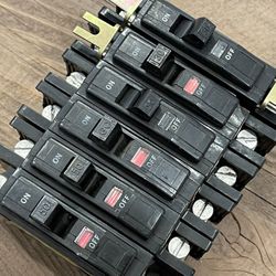 Square D QOU 130 150 160 120v 240v Circuit Breakers