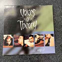 Voices Of Theory Say It CD Single 