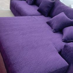 Purple Sectional 
