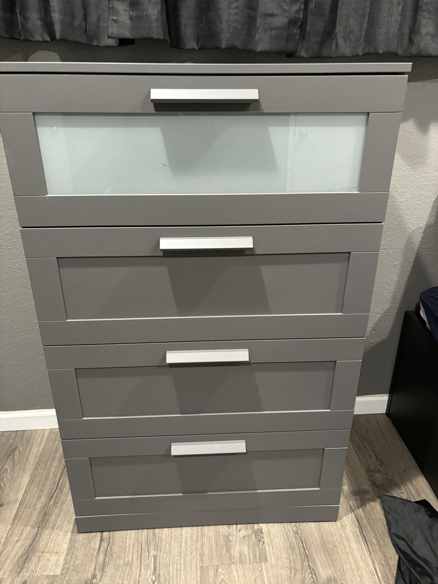ikea malm 4 drawer dresser grey MALM Bedroom Series