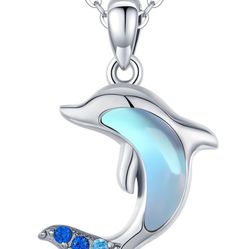 Dolphin Necklace 