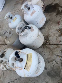 Tanked de gas pequeños