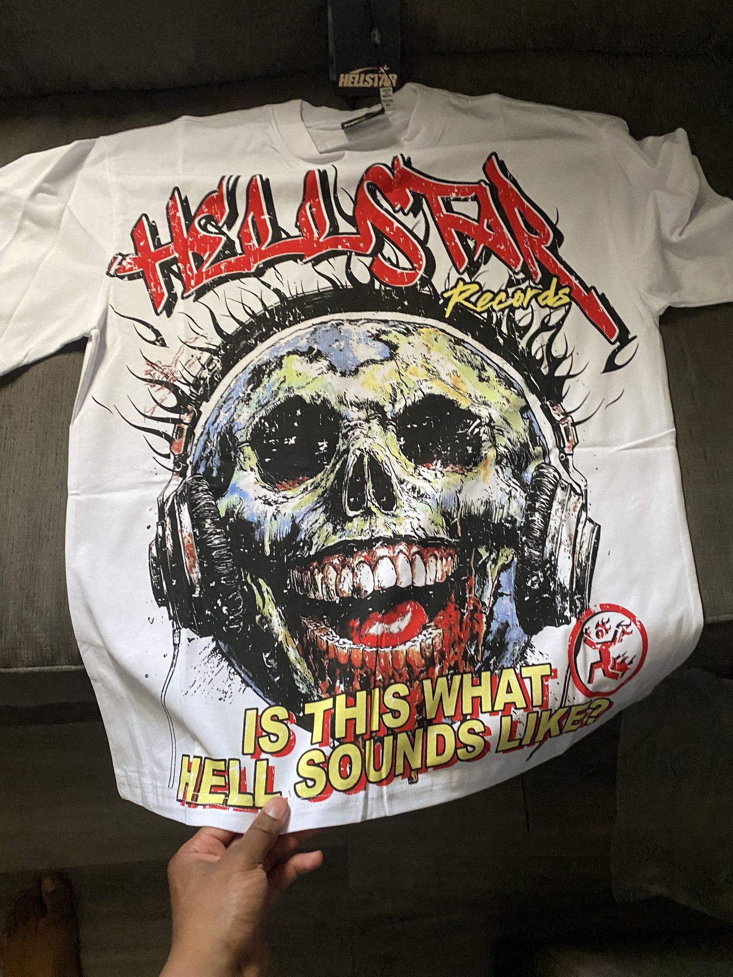 Selling hellstar shirts size medium