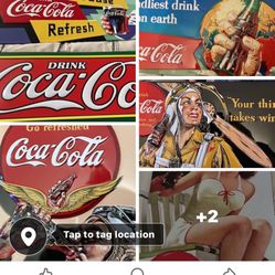 Metal Signs 15.00 Each