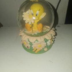 Price Is Firm. Tweety Bird Music Box Snow Globe
