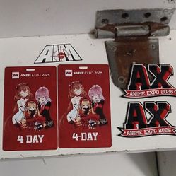 2 Passes For All 4 Days Of The Anime Expo 2025