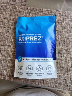 Planter fasciitis new koprez foot compression sleeve size small