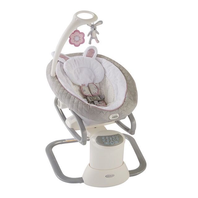 Graco Everyway Soother with Removable Rocker Baby Swing- Josephine