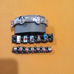 3 Religious Bracelets (8 inch)