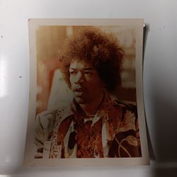 Unpublished  Photo Of JIMMY Hendrix 