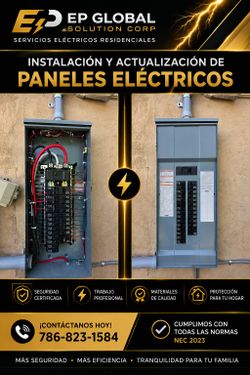 Electric Panel 200A, meter combo, tesla charger, RV