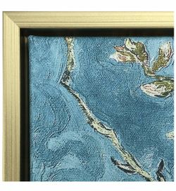 Framed Art Almond Blossom Floral Giclee Canvas Prints of Van Gogh Famous Reproduction Flowers Pictures