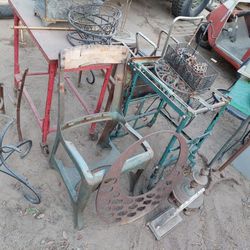 Garden Yard Art Junk Iron  