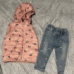 Minnie Mouse Set Size 18 Months