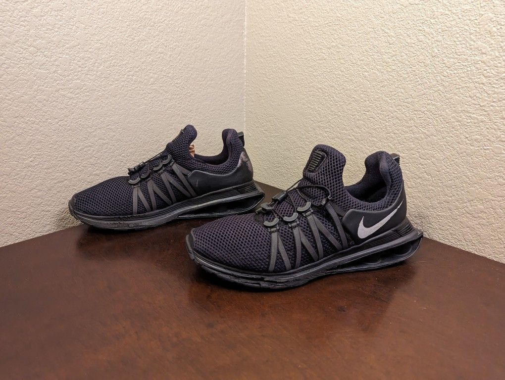 Nike Shox Gravity Triple Black Running Shoes Men's Sz 10 AR1999