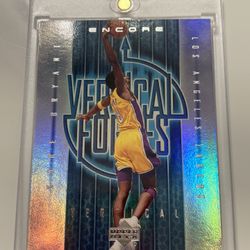 2000-01 Upper Deck Encore Vertical Forces Kobe Bryant #VF1 HOF