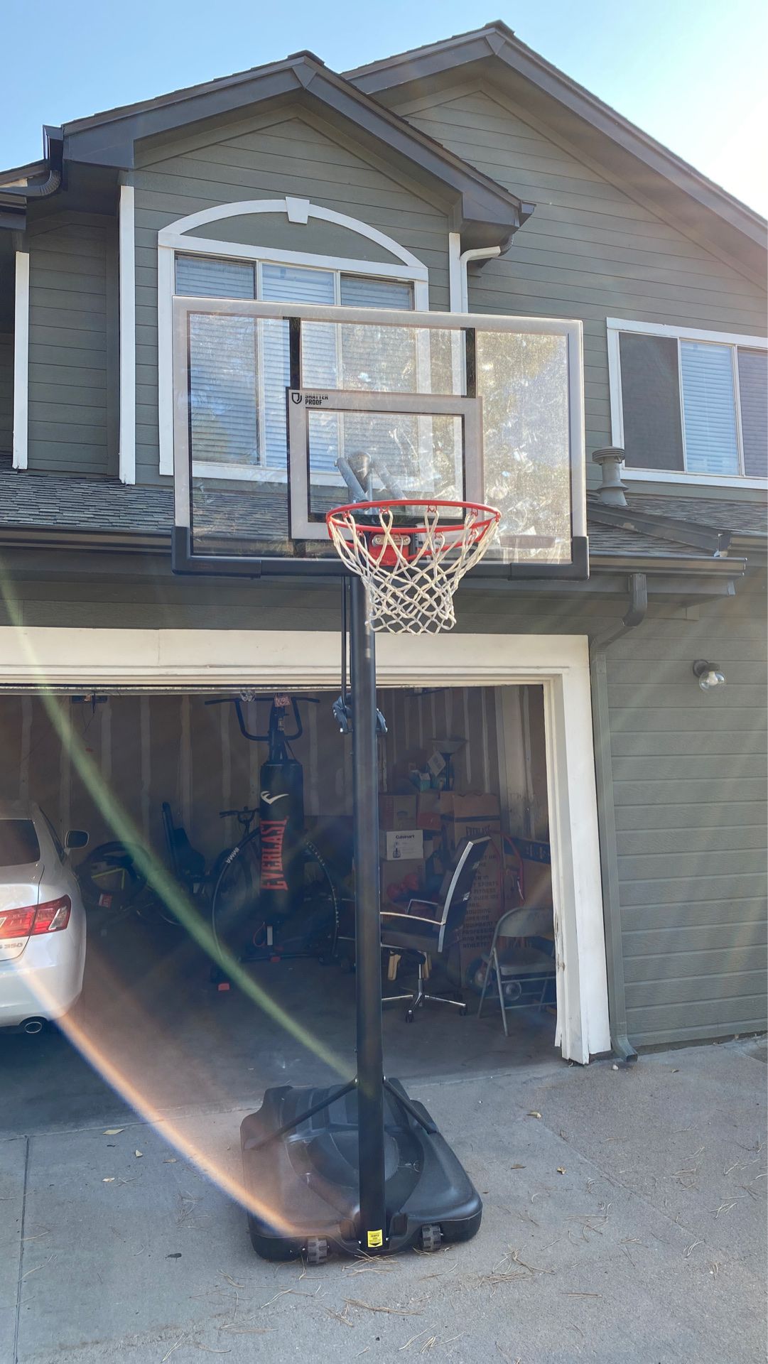 Lifestyle Adjustable Pro Basketball Hoop