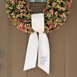 Embroidery (Bath Towels, Wreath Sashes Etc.)