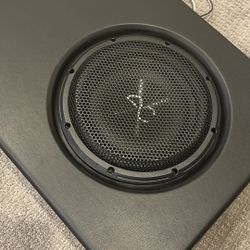 10" Audio Control Shallow 2ohm Sub in Ported Box
