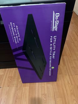 On-Stage KSA7100 Utility Tray for X-Style Keyboard Stands