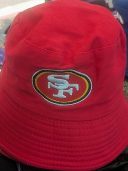 49ers Bucket Hat Red