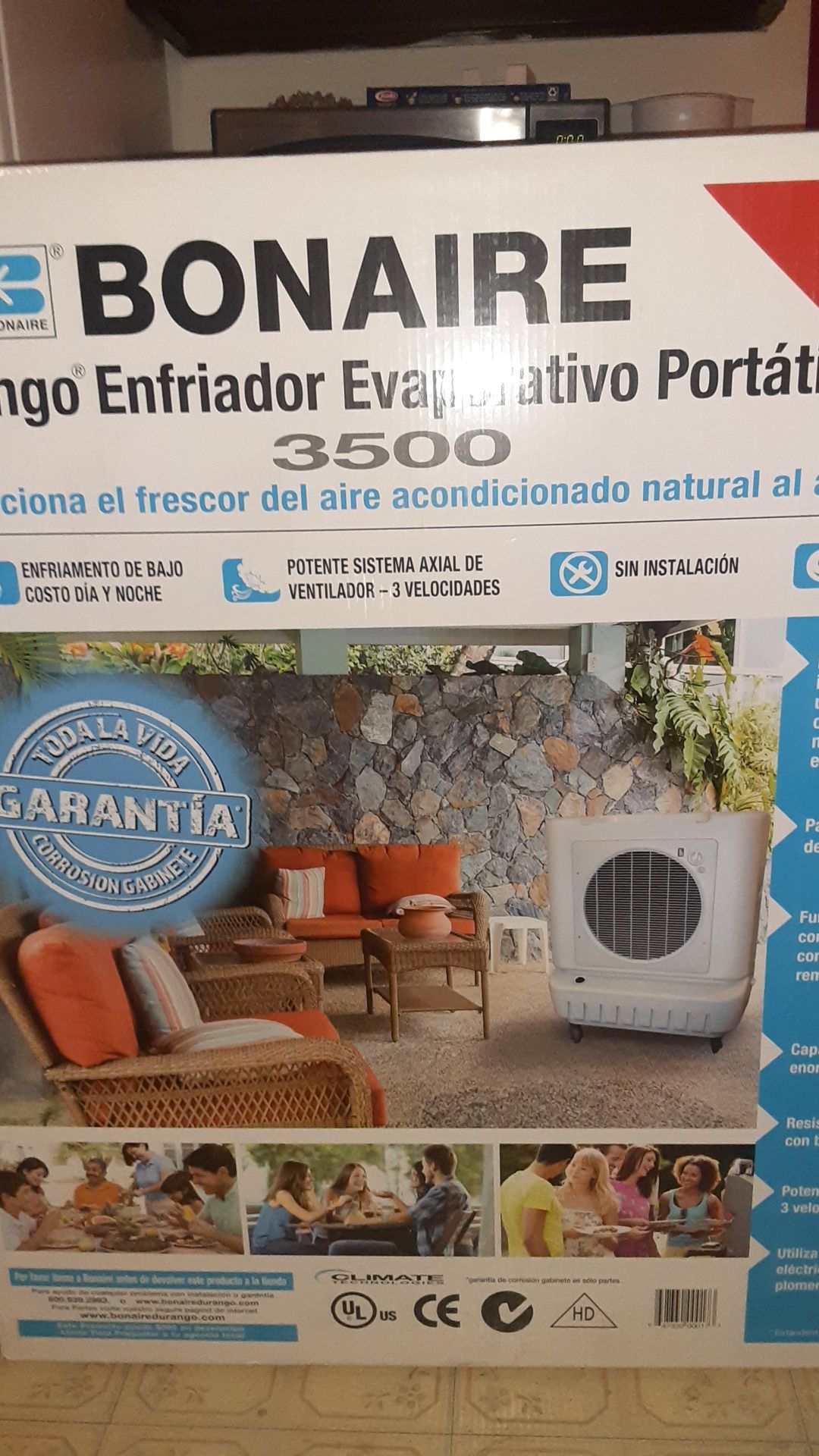 Durango Co portable evaporative cooler system